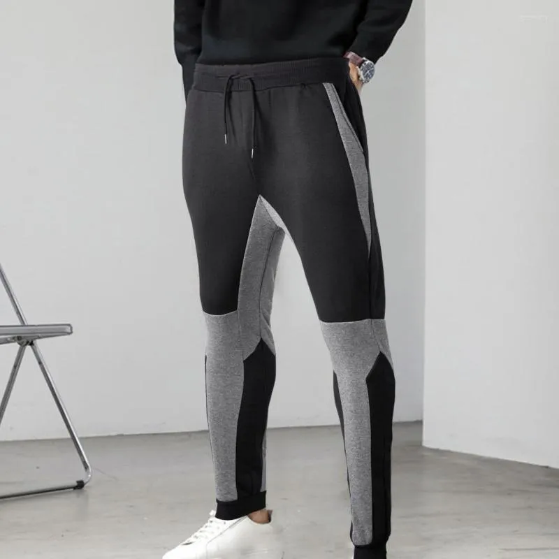 Pantalon pour hommes élégant hiver confortable usure décontractée épaissispols de survêtement pour hommes épais.
