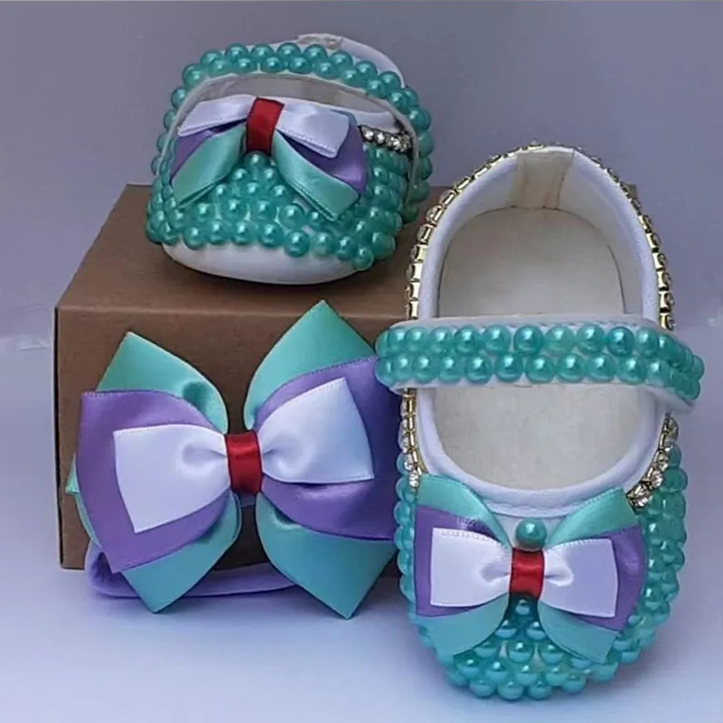 Premiers marcheurs Dollbling strass bébé chaussures coeur conception pré-marcheur enfant en bas âge mariage festif concours fait à la main Sparkle 230323