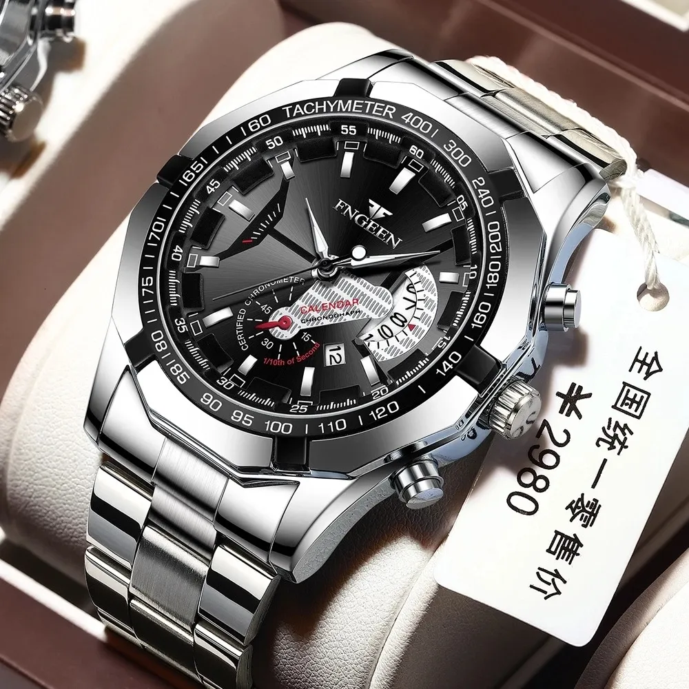 Relojes de pulsera Reloj de lujo de primeras marcas Moda Casual Reloj de pulsera deportivo de cuarzo militar Reloj de pulsera impermeable de acero completo Relogio Masculino 230323