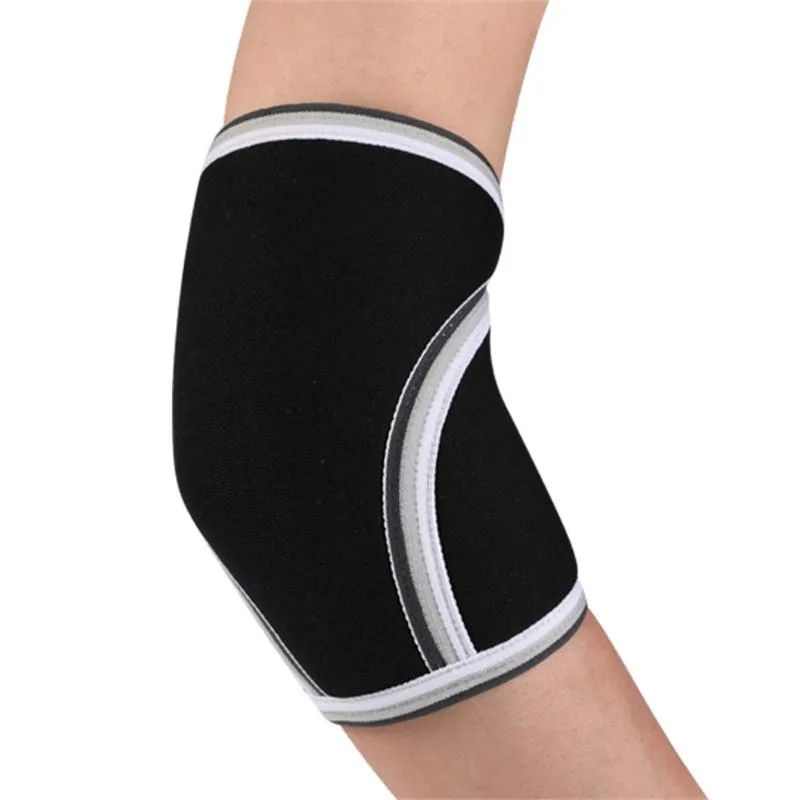 Knee Pads Elbow & 1 Pair Weightlifting Pad 7mm Neoprene Protector For Heavy Weight Lifting Squat Bench Press Arm Brace Gym Fitness