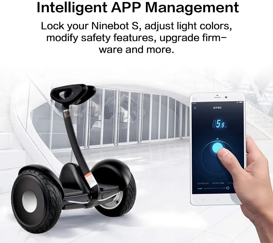 Segway Ninebot Self Balancing Hover 1 Electric Scooter 22km Range, Portable  For Kids And Adults From Valor2023, $1,889.78