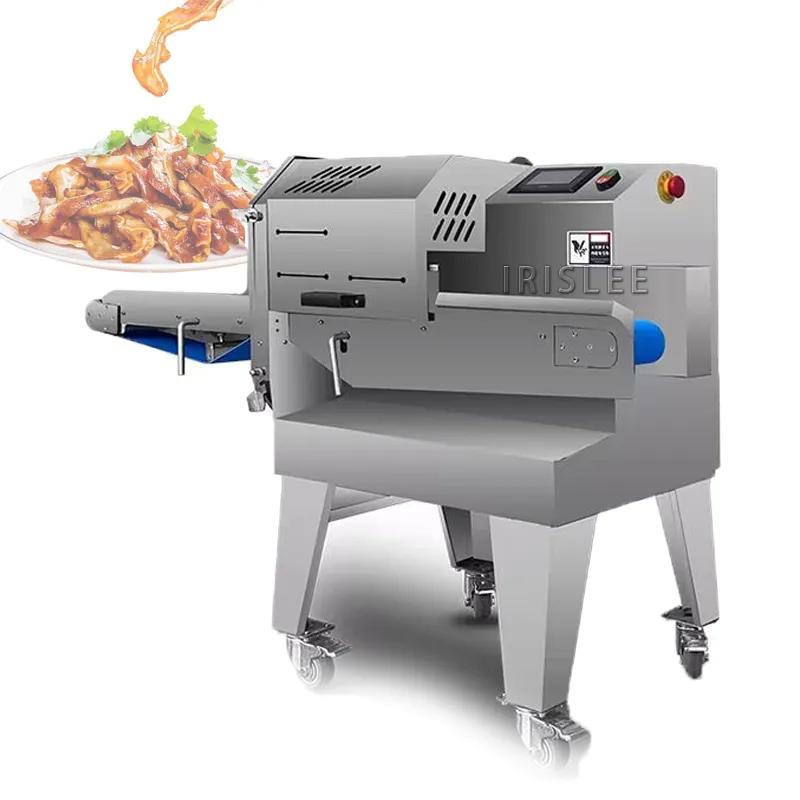 Machine électrique de trancheuse de boeuf Machine de découpe de viande cuite Machine de trancheuse d'oreille de porc