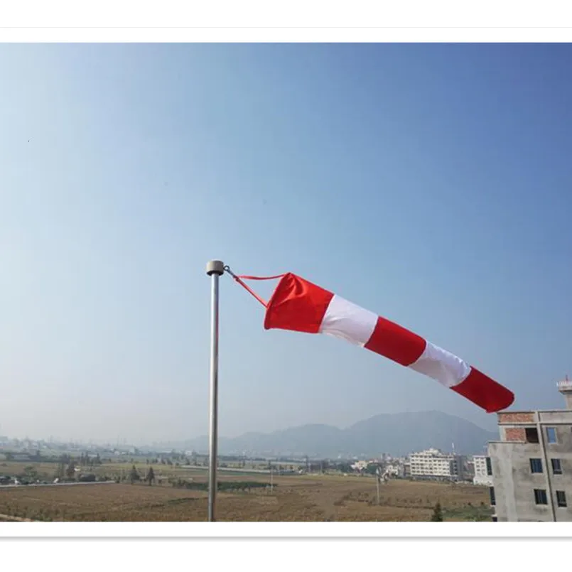 연 액세서리 모든 날씨 나일론 바람 양말 날씨 vane windsock 야외 장난감 연 바람 모니터링 바람 지표 선택에 대한 많은 크기 230324