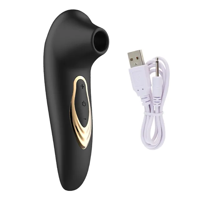Sextoys pour couples : vibromasseur clitoridien à succion, stimulateur de mamelons par succion, 10 modes de vibration_voghion.com
