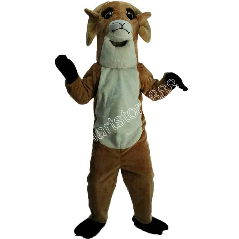 Erwachsene Größe Ziege Antilope Maskottchen Kostüme Animiertes Thema Cartoon Maskottchen Charakter Halloween Karneval Party Kostüm