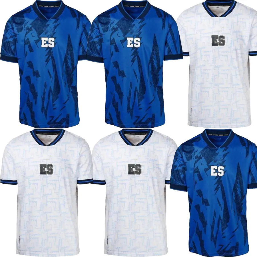 2023 2024 El Salvador National Team Soccer Jerseys Home Away Eriq Zavaleta Amando Moreno Alex Roldan Darwin Ceren Eriq Narciso Orellana Men Football Shirts