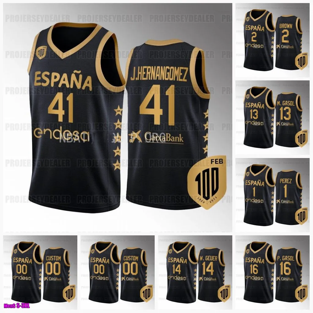 Économisez gros sur les achats en gros de Espagne Team 2024 Centennial  Custom Black Basketball Basketball Respirant, Mèche D'humidité, Séchage  Rapide