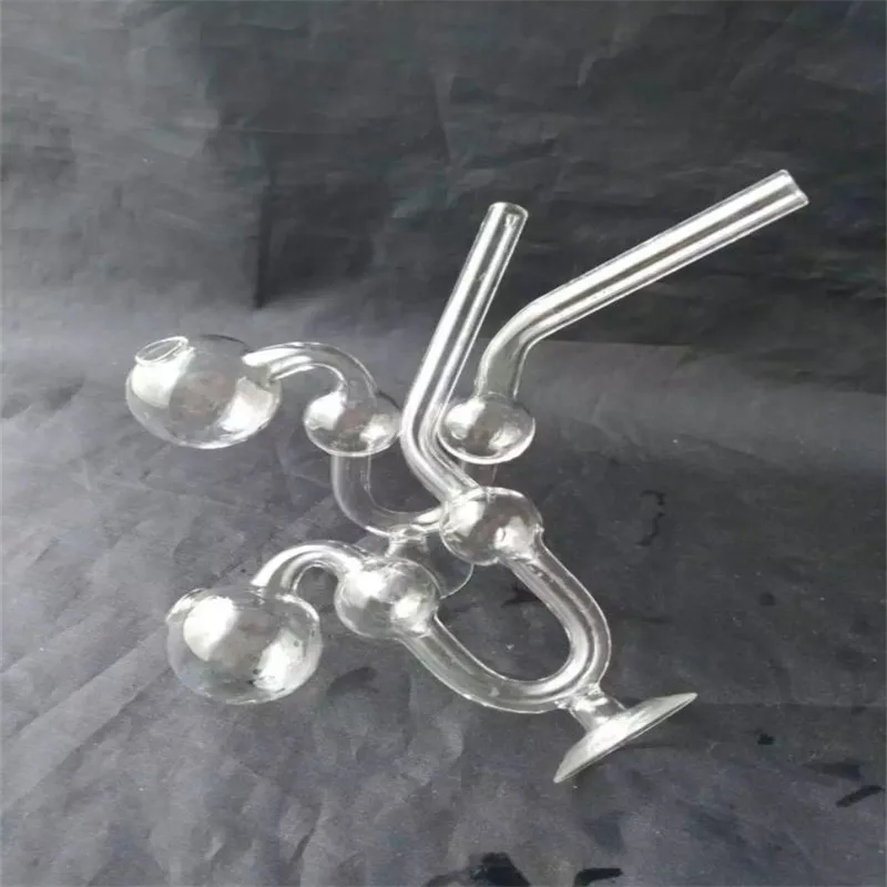 Hookahs A pot of snake Wholesale bongs Oil Burner Pipes Water Pipes Glass Pipe Oil Rigs Smoking,