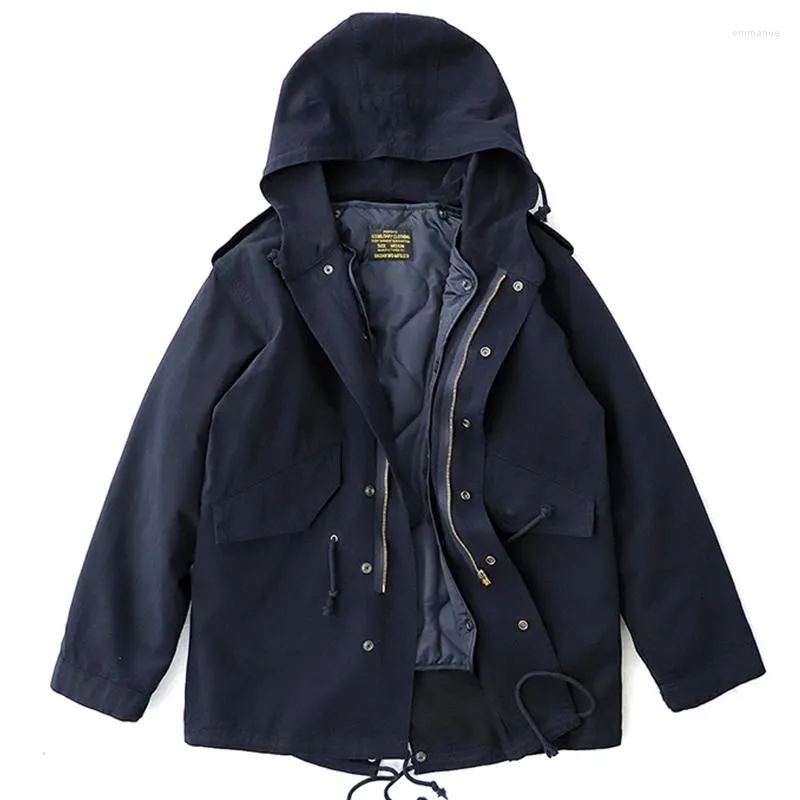 Mens winter top fishtail parka