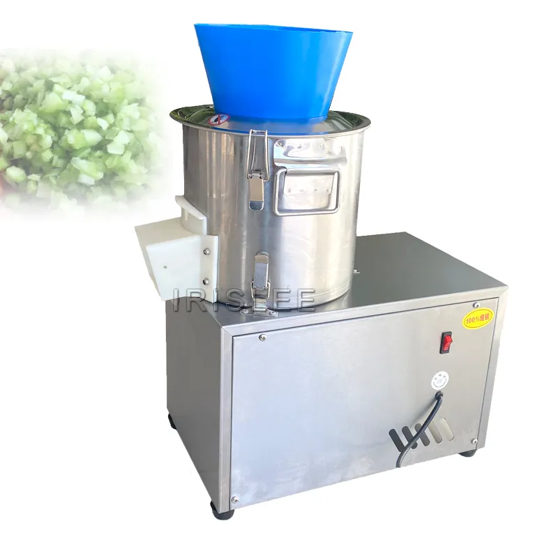 Commercial Cabbage Chopper Electric Food Vegetable Slicer Granulator Vegetable Stuffing Machine