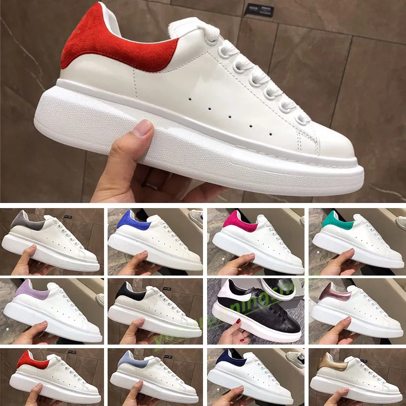 Platform Designer Shoes white Black shoe classic suede velvet leather women womens flats sneaker men mens espadrille flat sole Slide runner sneakers EUR 35-45 Y6