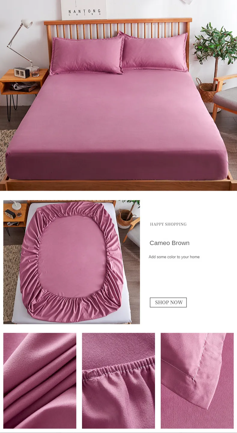 Bed Pads For Adults 100 Cotton Fitted Bed Sheet With Elastic Band