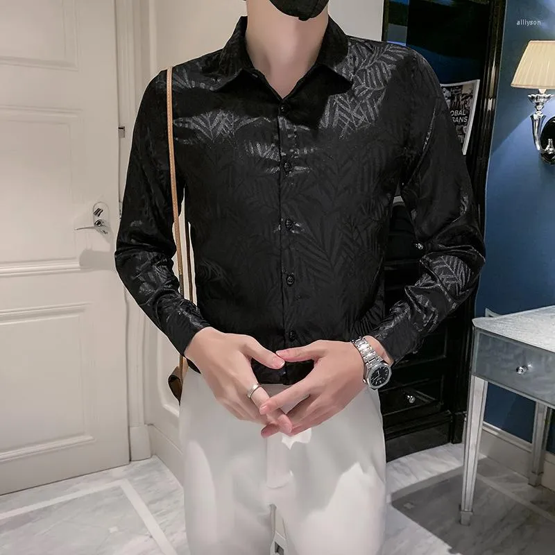 Camisas de seda estampadas para hombre store