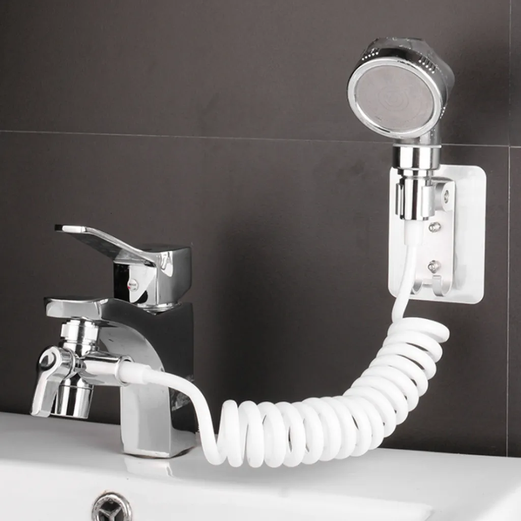 Inne do kąpieli toalety do toalety łazienka Basen Extender Zewnętrzny prysznic prysznic Washbasin kranu woda dzielnik bidet opryskiwacz do mycia włosów 230324