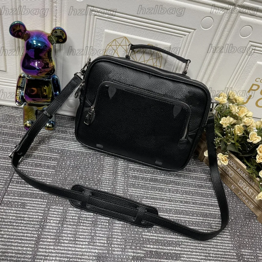 Erkek Lüks Çantalar Büyük Boy Klasik Grafik Kabartmalı Monogramlar Desen Deri Messenger Çanta crossbody tasarımcı çantaları Çıkarılabilir Omuz Askısı M57287 M82086