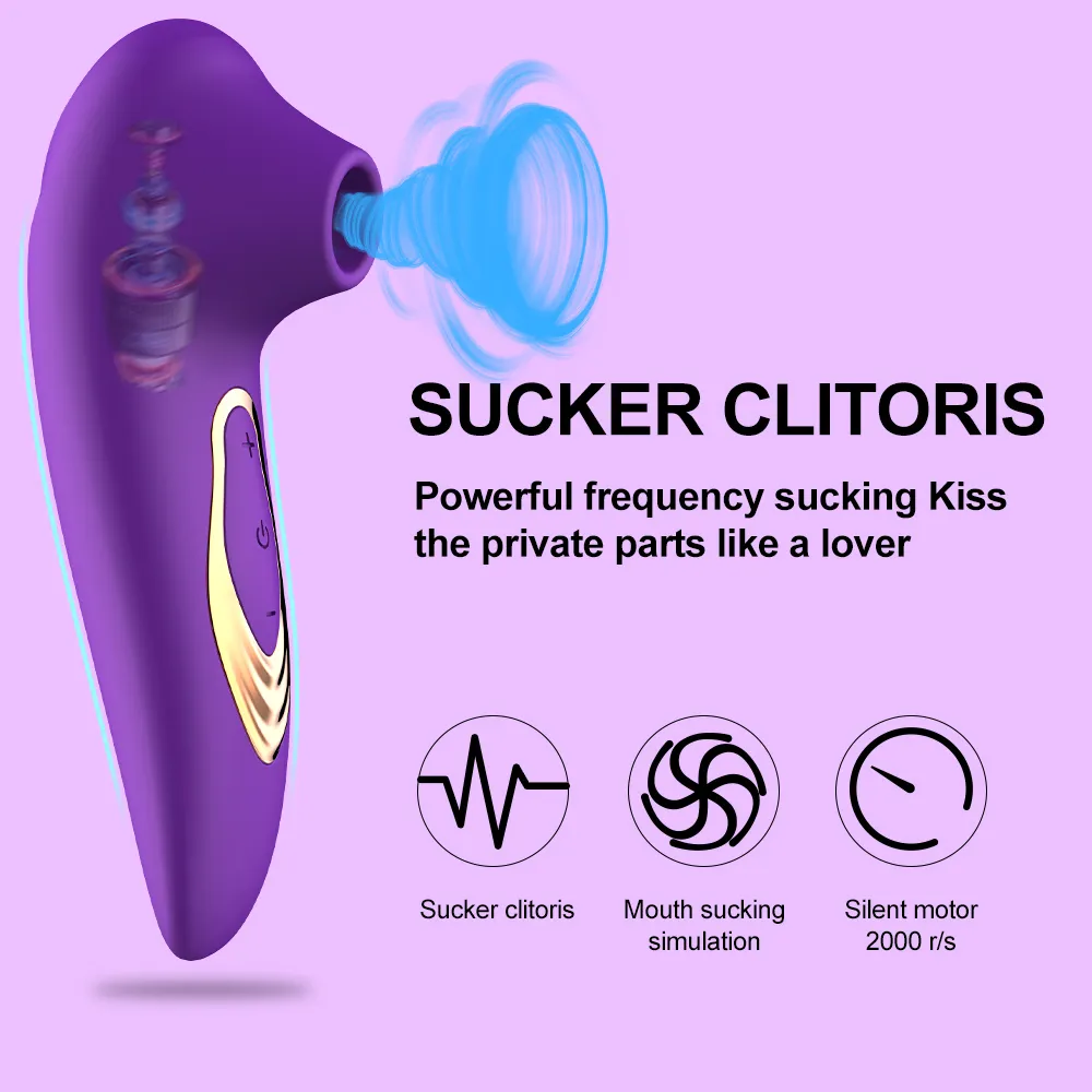Giocattoli sessuali per coppie, vibratore con lingua che succhia il clitoride per donne, stimolatore di aspirazione dei capezzoli, 10 modalità di vibrazione_voghion.com