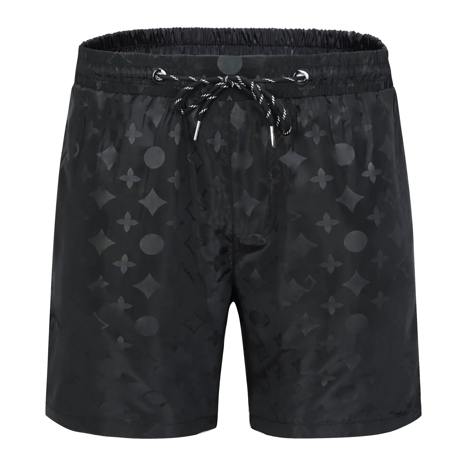 Mens Designer Board Shorts Black Quick Drying Swim Shorts, Casual
