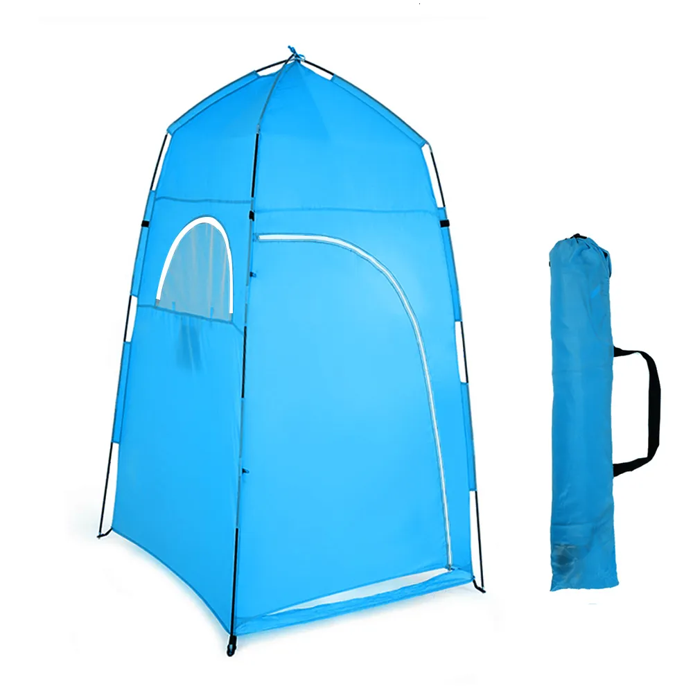 Tentes et abris Camping en plein air Tente de plage Douche Bain Vestiaire Tente de douche Abri Automatique Tente instantanée Ombre Auvent Tente de toilette 230324