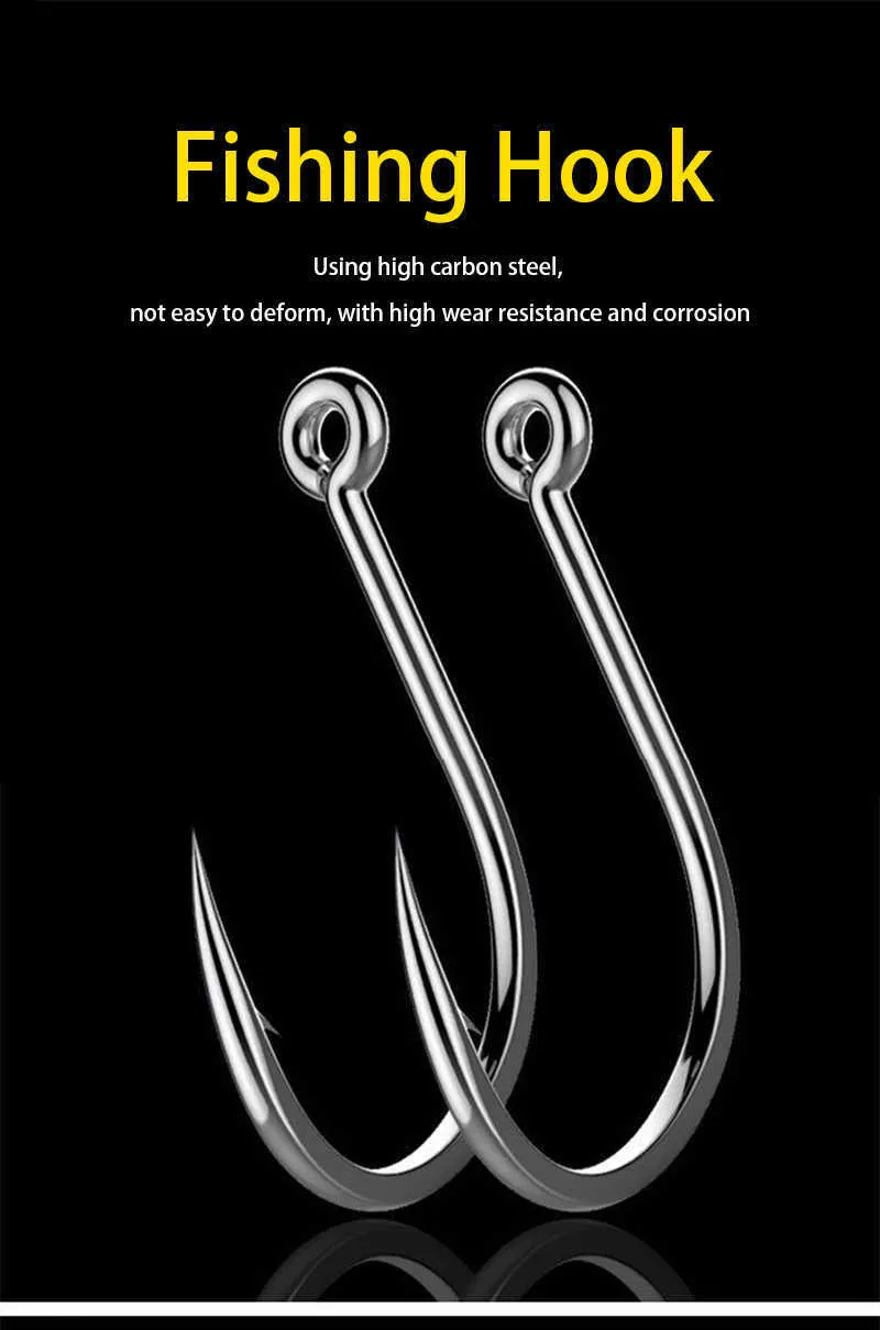 High Carbon Steel Barbed Viaadi Fishing Hooks Set For Saltwater And  Freshwater Fishing Gear P230317 From Mengyang10, $11.71