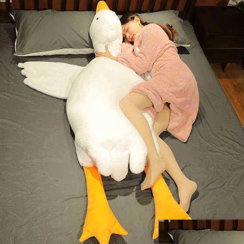 豪華な人形cm nt colorf lieed duck toys soft rabbit fur animal cushion matぬいぐるみ眠りな贈り物j220704ドロップデリバリー動物dhsqn