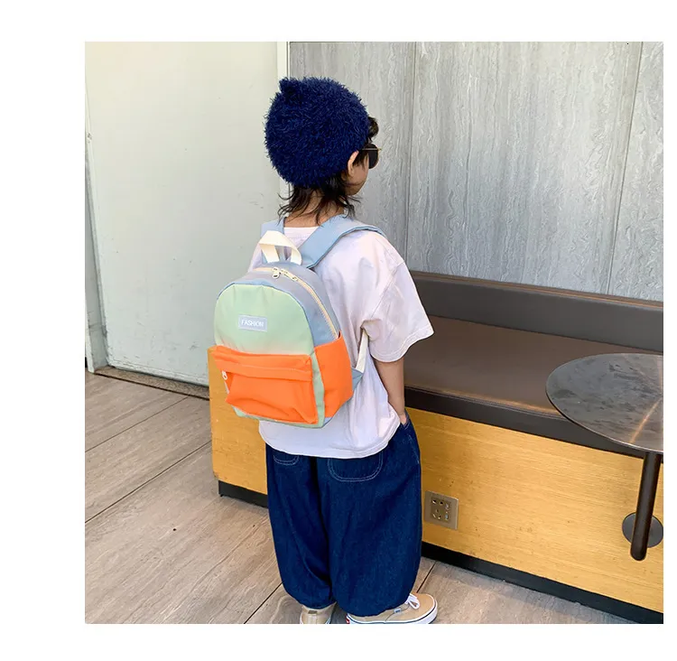 Chhota Bag Korean Quilted Nylon Baby Backpack Girl Waterproof Travel