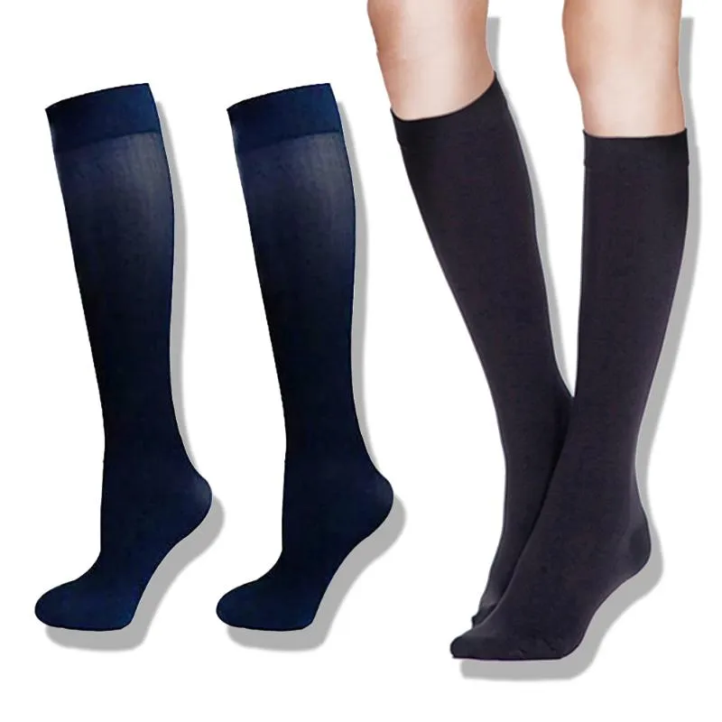 Men's Socks Compression Stockings Pressure Varicose Vein Stocking Knee High Leg Stretch Circulation Unisex SocksMen's Men'sMen's