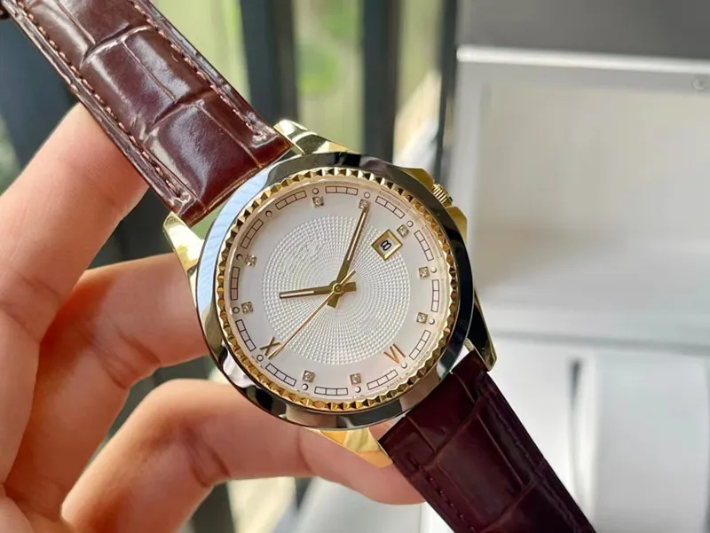 2023 Nuevo reloj de pulsera vintage de alta gama para hombre de 40 mm Miyota movimiento mecánico completamente automático Caja de acero de precisión 316 resistente a los arañazos correa de cuero de vaca de zafiro