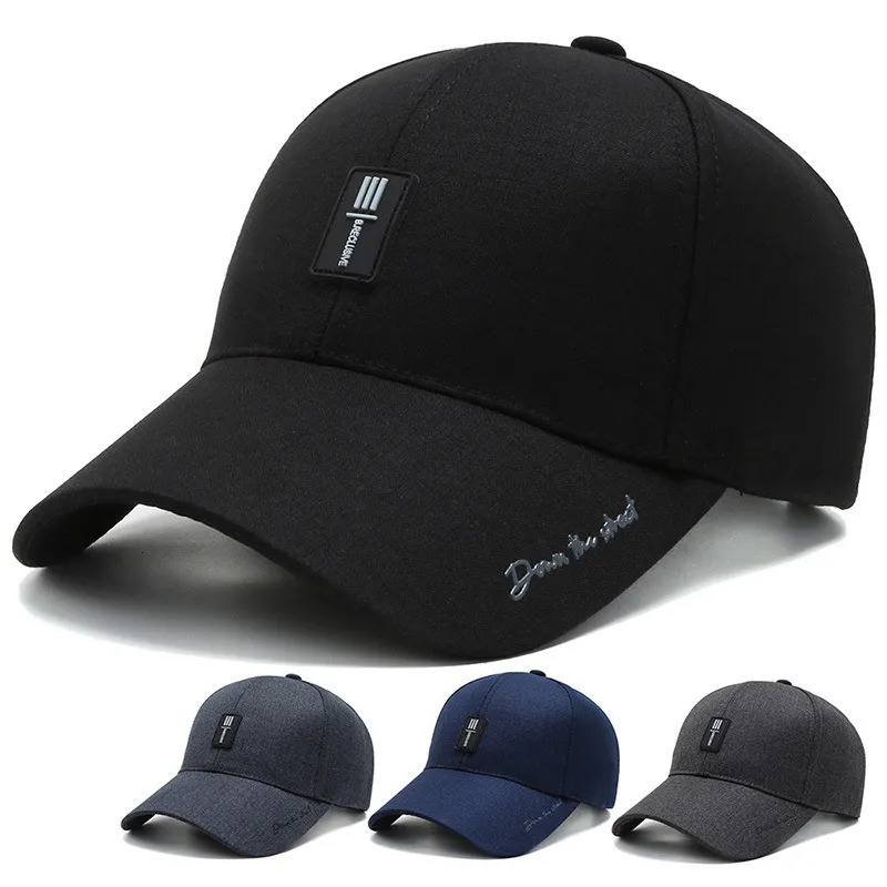 Boll Caps Men's Trend Design Baseball Cap medelålders och äldre lastbilsförare Fashion vandring golfsport resor ridning solskade hatt 230324