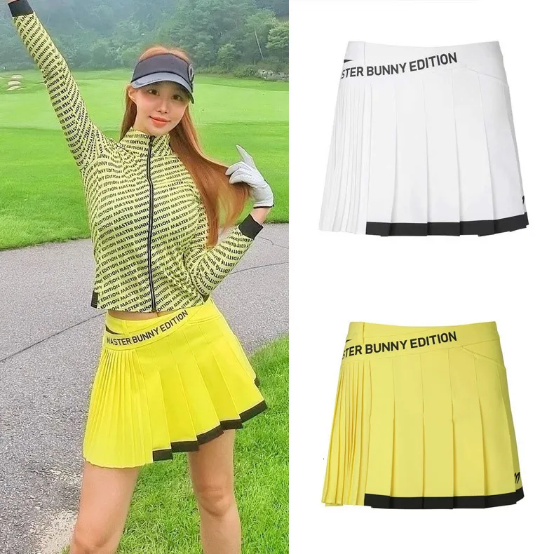 Master Bunny Golf Pleated Skort Slim Fit Quick Drying Anti Light
