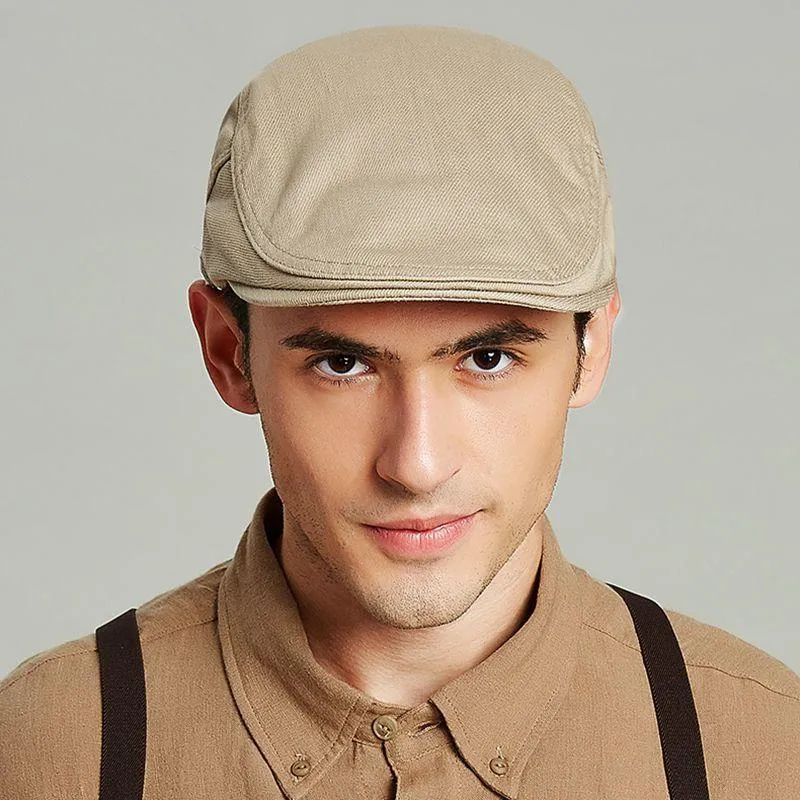Berety 2023 Wiosna i lato bawełniana bawełniana bawełniana czapka do damskiej dużej głowy man sboy cap plus size beret 55-58cm 59-61cm