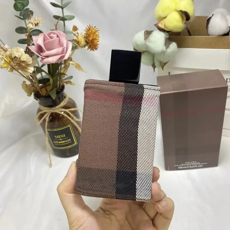 프로모션 향수 100ml EDT 자연 남성 향수 3.3 fl.oz 바디 안개 크리스마스 발렌타인 데이 선물 오래 지속되는 즐거운 향수 좋은 냄새 드롭 스쉽