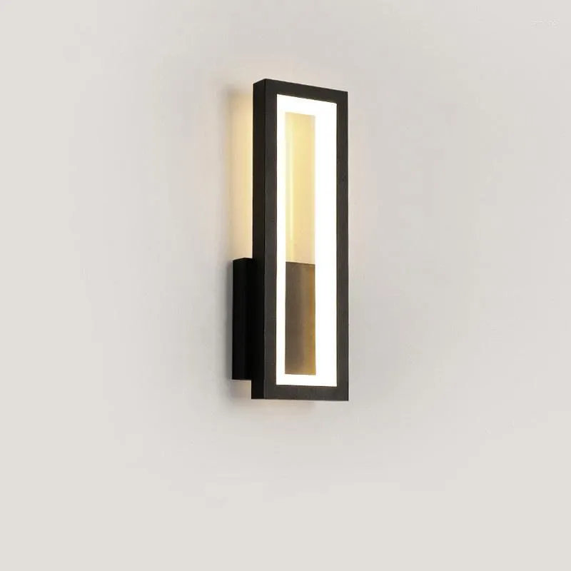 Wandleuchte, moderne LED-Leuchten, nordischer, minimalistischer, stilvoller Rahmen, Wohnzimmer, Arbeitszimmer, Schlafzimmer, Nachttisch, Gang, Treppe, Küche, Wandlampen