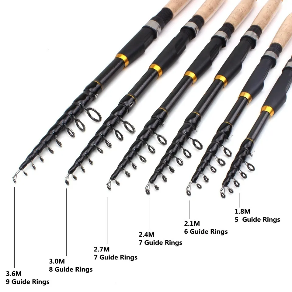 Carbon Fiber Short Boat Fishing Rods Super Short Pocket Portable Spinning  Pole Telescopic Fishing Pole Available In 1.8m To 3.6m Lengths Model:  230324 From Yao09, $13.38