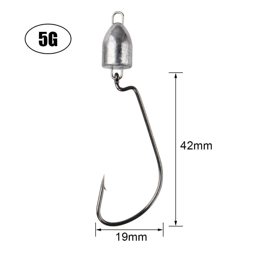 Fishing Hooks Spinpoler Bullet Jig Head Fishing Hook 3.5g 5g 7g 10g Offset  Worm Fishhook For Texas Rigs Fishing Swing Jig Tackle Accessories P230317  From Mengyang10, $13.19