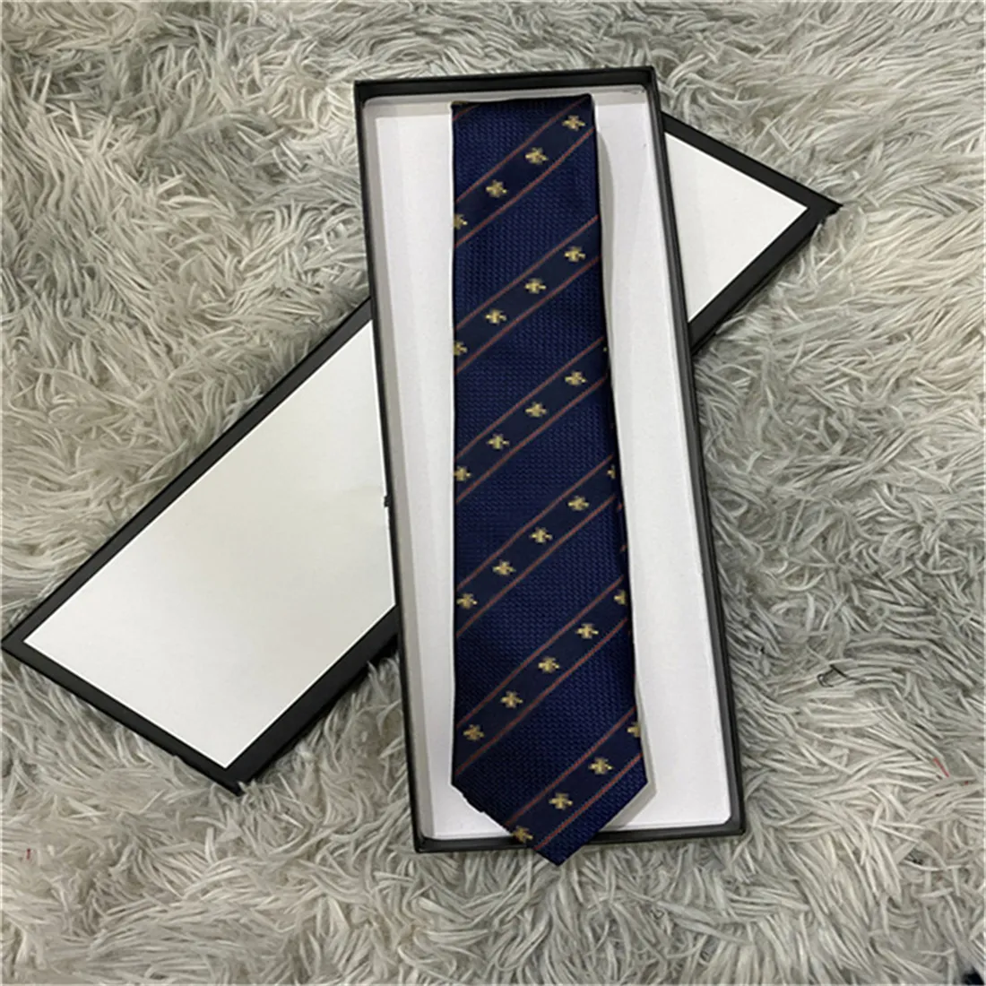 Luxury New Designer Men's Letter 100% Tie Silk Necktie black blue Aldult Jacquard Party Wedding Business Woven Fashion Design Hawaii Neck Ties With box 1130