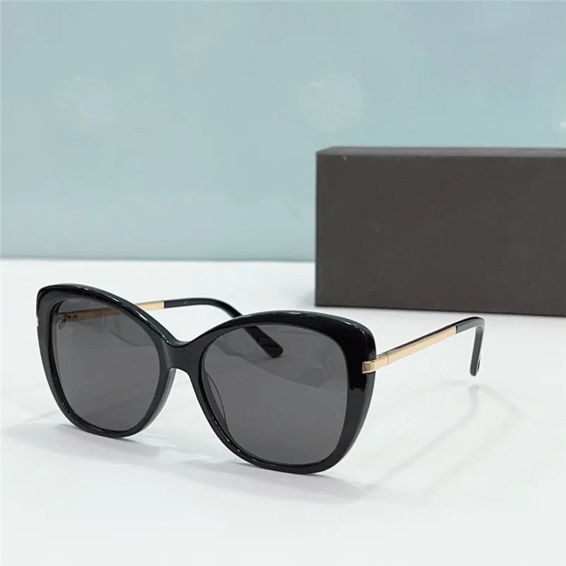 Neue Modedesign-Sonnenbrille für Männer und Frauen 0818 Schmetterlings-Acetatrahmen einfacher und vielseitiger Stil Sommer-Outdoor-UV400-Schutzbrille