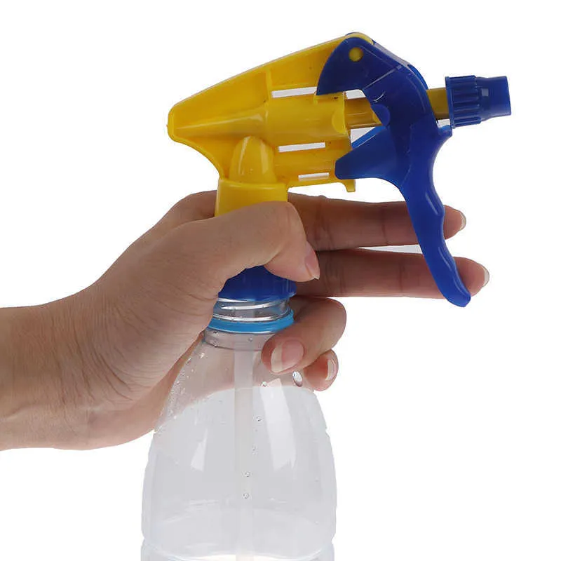 Sprühgeräte 1PC Pflanzen Bewässerung Spray Wasserflasche Düse Trigger Ersatz Feinnebel Stream Kopf für Garten P230310