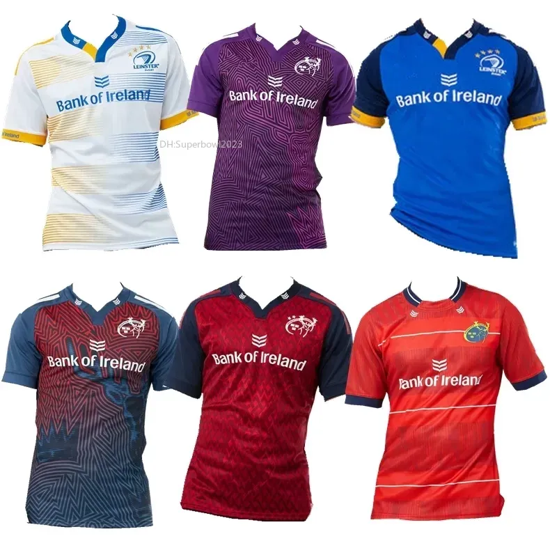 2022 2023 Leinster MUNSTER rugby jersey thuis weg 21 22 23 EUROPEES ALTERNATIEF Ierland Ierse club Aangepaste shirtmaat S-3XL