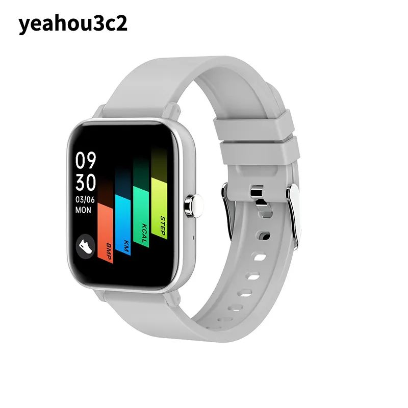 YEZHOU2 H10 étanche hommes téléphone montres intelligentes avec Bluetooth appel Bracelet fréquence cardiaque pression artérielle sport santé