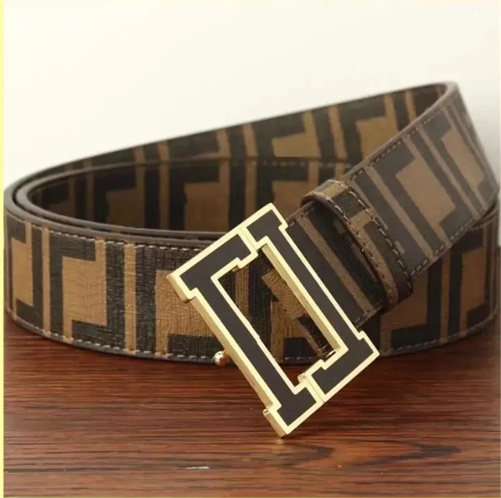 Ashion Designer Belts Mens Black Buckle Letter Cintura Cintura Ceintures F Belt