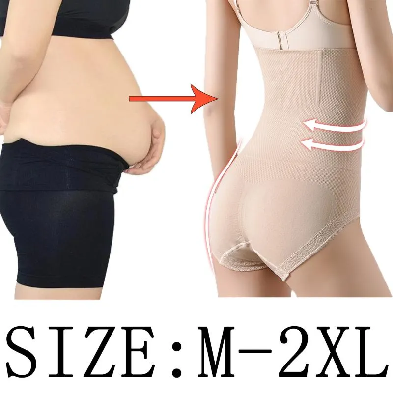 Women's Shapers SURE YOU LIKE Seamless High Waist Training Tummy Control Women Shapewear BuLifter Slimming Fat Burning Body Shaper Underwear