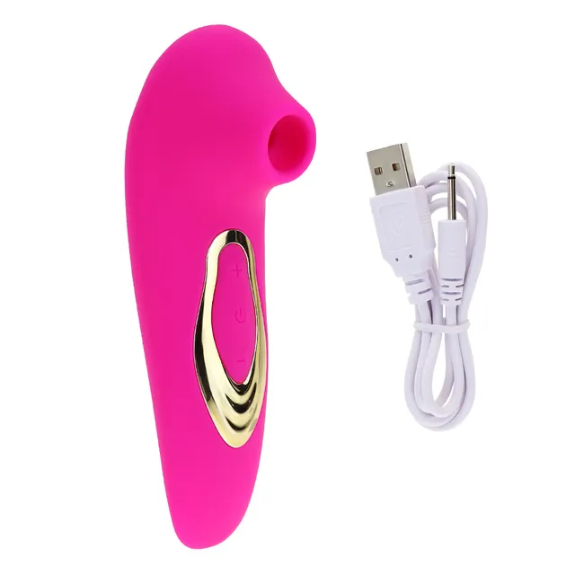 Sextoys pour couples : vibromasseur clitoridien à succion, stimulateur de mamelons par succion, 10 modes de vibration_voghion.com
