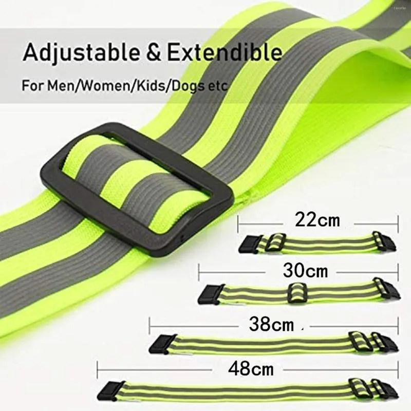 Adjustable Reflective Knee Protectors Kmart And Leg Strap For Night Walking High Visibility