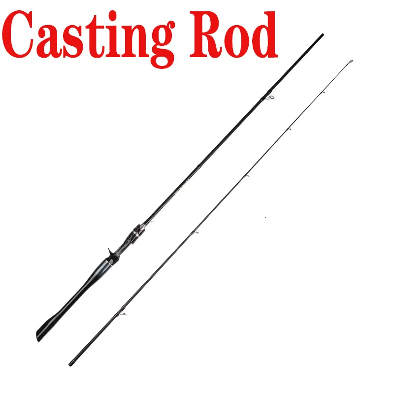 Long Range Spinning Boat Fishing Rod Pole Carbon Super Hard