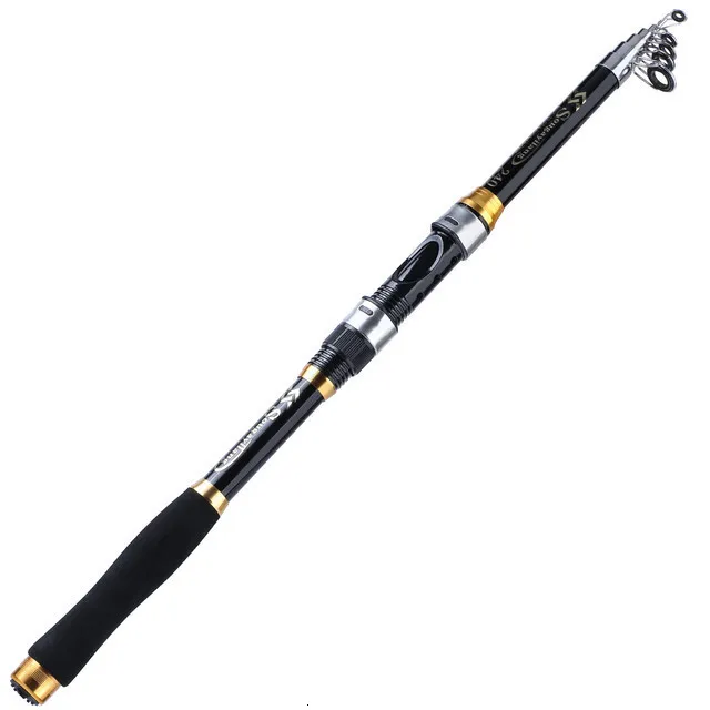 Sougayilang Telescopic Sea Short Boat Fishing Rods Ultra Light Spinning  Tackle For Pesca Fishing, 1.8m To 3.6m Lengths From Yao09, $9.12