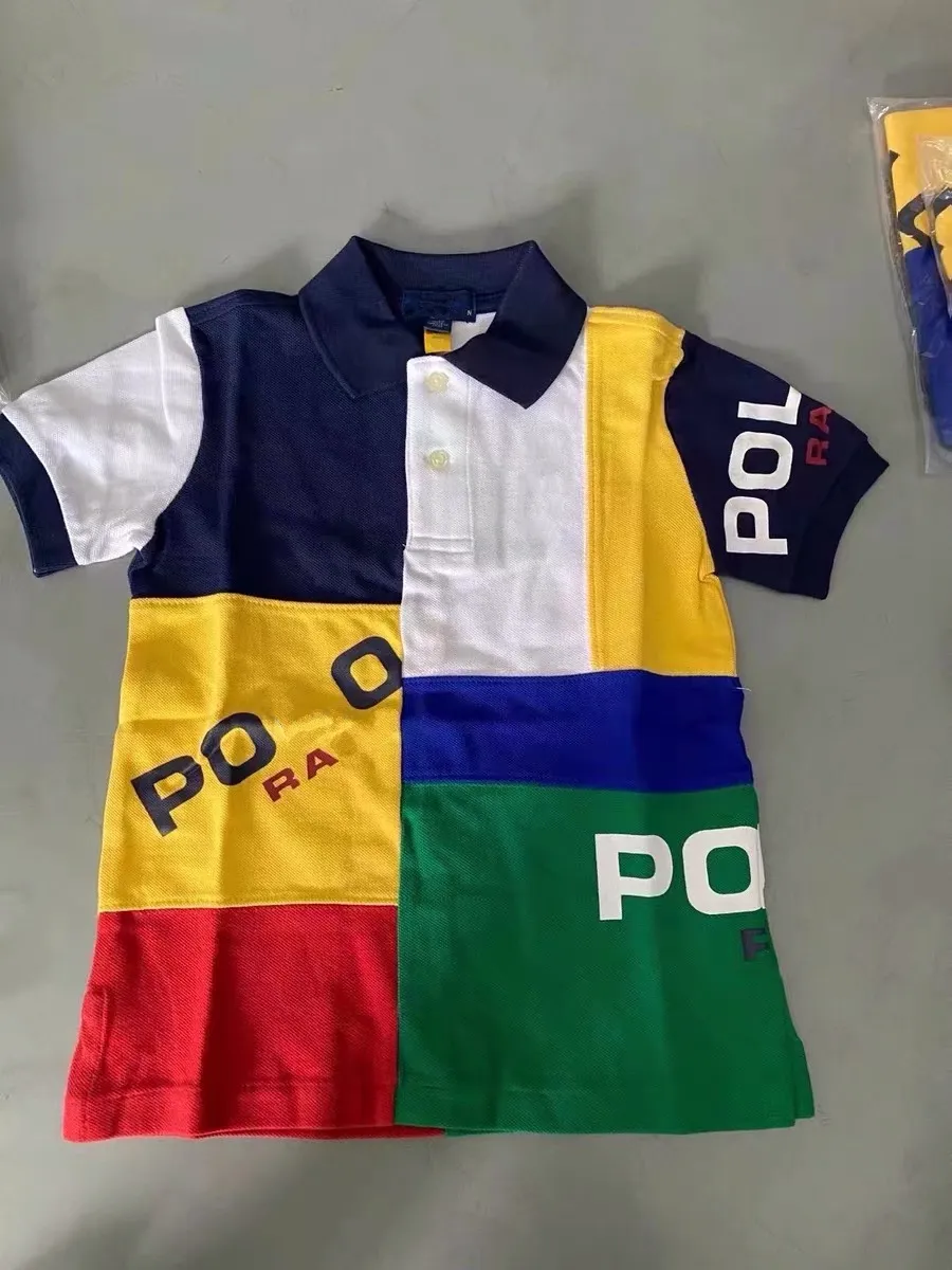 2023shigh Quality Men's Polos Shirt Printing短袖Tシャツコットンラペルカラーマッチングファッションメンズアンドレミスの服のサイズM-5XL