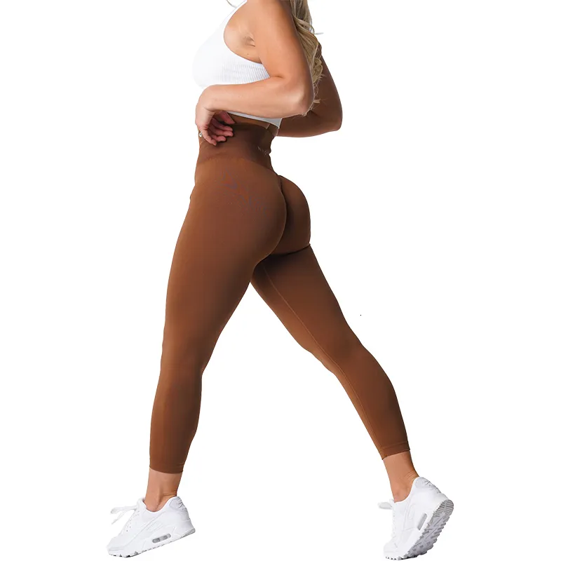 NVGTN レギンス 5本セット NVGTN Womens High Waisted Seamless Crossover Leggings Soft