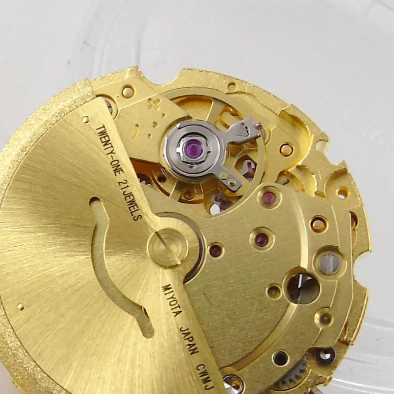 Watch Toilet Flange Kit Japan Genuine Miyota 8215 821A Automatic Movement Yellow Gold Color Date Display High Accuracy NO Hacking Second Tools From Rainbowny 50.15 DHgate.Com