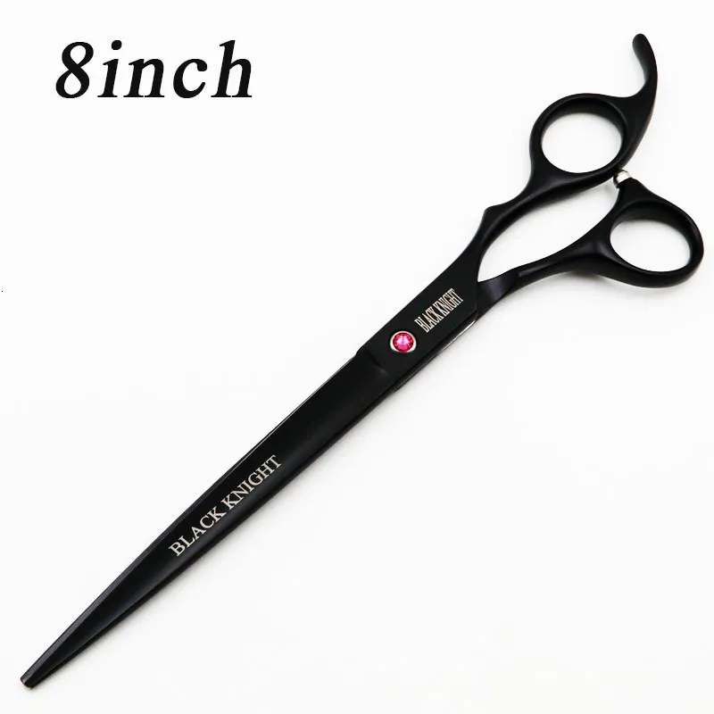 Haarschaar Black Knight Professional 8 inch Pet Scissors Hairdressing Barber Hair Cutting Shears Salon 230325