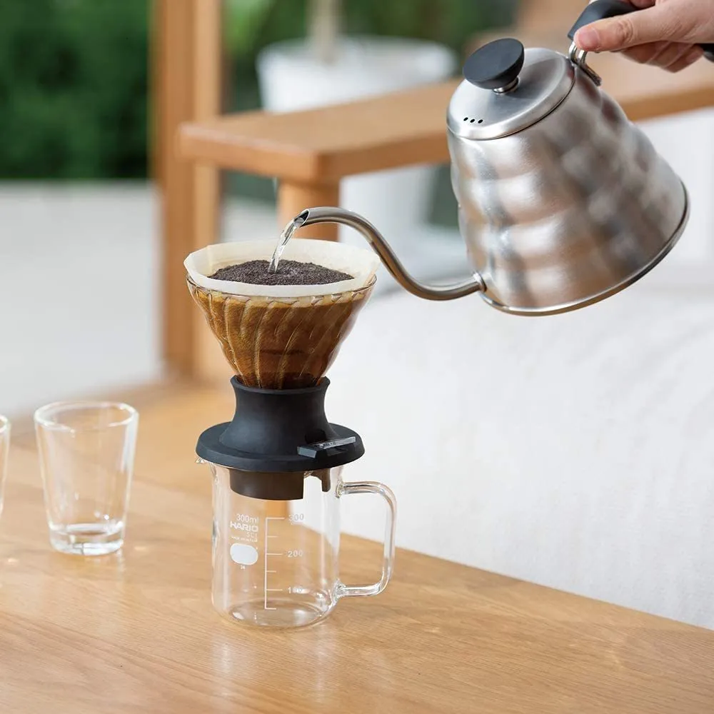 Pour Over Coffee Filters – 2 Pack Stainless Steel Reusable Cone Basket For Drip Coffee Makers (2, 4, 5, 8 Cup)